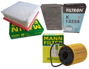 Zestaw filtrów JEEP RENEGADE (BU.B1)1.4