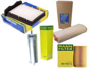 Zestaw filtrów Land Rover Freelander  2.0 TD4  od 2002.,05