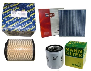 Zestaw filtrów JEEP PATRIOT (MK74) 2.0
