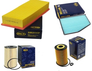 Zestaw filtrów SKODA Octavia II (1z3)2.0tdi od 2010
