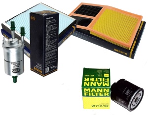 Zestaw filtrów Skoda Fabia II1.4 85kw 2007-2010