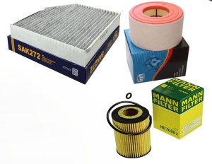 Zestaw filtrow AUDI a6 c7 2.0tdi