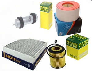 Zestaw filtrow AUDI a6 c7 2.0tdi 