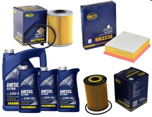 Zestaw filtrów Renualt Master II 3.0 dci (1)