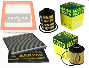 Zestaw filtrów Fiat Sedici 2.0 d  