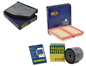 Zestaw filtrów CADDY IV 1.0 TSI