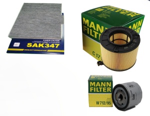 ZESTAW FILTRÓW AUDI A4 1.4 TFSI od 2015