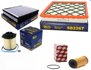 Zestaw filtrów OPEL Astra J 1.6CDTI (1)