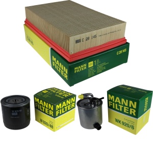 Zestaw filtrów Nissan Navara 2,5dci (D40 )od 2006.08 do2015