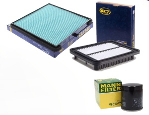 Zestaw filtrów  Hyundai I10 (P10) 1.1 2008-2013