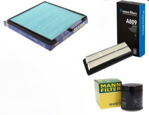 Zestaw filtrów  Hyundai I10 (BA IA) 1.0 1.2  