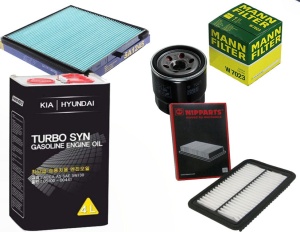 Zestaw filtrów  Kia Picanto (TA) 1.0 1.2 od 20011 (1)