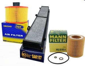Zestaw filtrów BMW x1 (E84)sDrive25i ,sDrive28i  