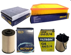 ZESTAW FILTROW VOLVO XC60 (156) D4 2013-2015