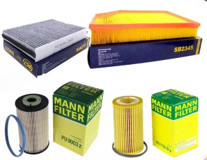 ZESTAW FILTROW VOLVO XC60 (156) D3 2012-2015  (1)