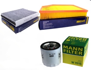 ZESTAW FILTROW VOLVO XC60 (156) T5 2010-2017