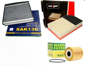 ZESTAW FILTROW VOLVO XC90 (275) 2,5T AWD  