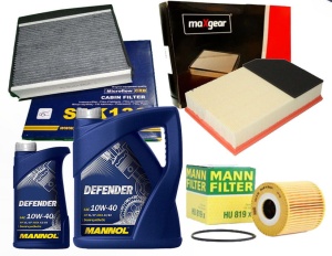 ZESTAW FILTROW VOLVO XC90 (275) 2,5T AWD -OLEJ 