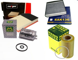 ZESTAW FILTROW VOLVO XC90 (275) D3/D5 do2006