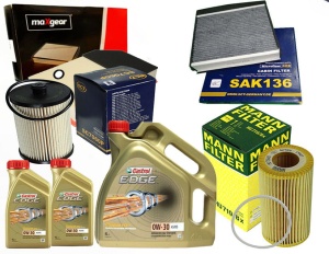 ZESTAW FILTROW VOLVO XC90 (275) D3/D5 do 06+olej