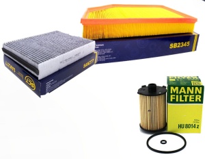 ZESTAW FILTROW VOLVO S60 II (134) 1.5 T2 T3 (1)