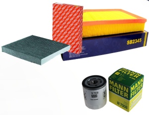 ZESTAW FILTROW VOLVO S60 II (134) 1.5 T2 T3