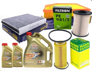 ZESTAW FILTROW VOLVO S60 II D5 +OLEJ
