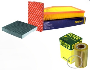 ZESTAW FILTROW VOLVO XC70 II 2.4 D/D4 D5 do 2009