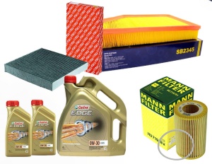 ZESTAW FILTROW VOLVO XC70 II 2.4 D/D4 D5 do09+ OLEJ