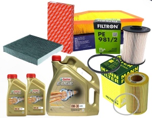 ZESTAW FILTROW VOLVO XC70 II 2.4 D/D4 D5 do09+ OLEJ (1) (1) (1)
