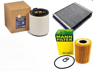 Zestaw filtrów VW POLO (6R1, 6C1) 1.6tdi od 10/06 +olej (1) (1)