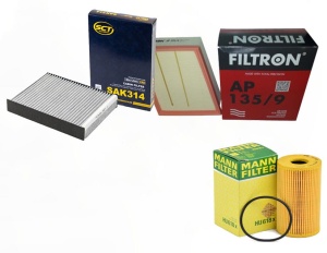 Zestaw filtrów Renualt Espace V 1.6dci