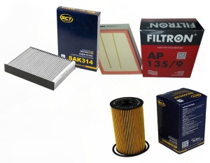 Zestaw filtrów Renualt Espace V 1.6dci 