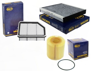 Zestaw filtrów Lexsus IS250 ISC250 2005-2012