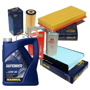 Zestaw filtrów VW  Bora 1.9tdi 1.9 sdi +olej