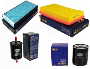 Zestaw filtrów Ford Turneo Connect 1.8