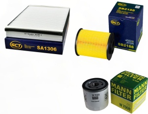 Zestaw filtrów Ford Turneo Connect 1.6 EcoBost od2013