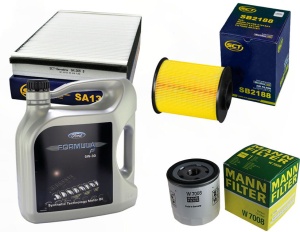Zestaw filtrów Ford Turneo Connect 1.6 EcoBost +olej