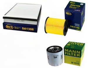 Zestaw filtrów Ford Turneo Connect 1.6 EcoBost od2013 (1)