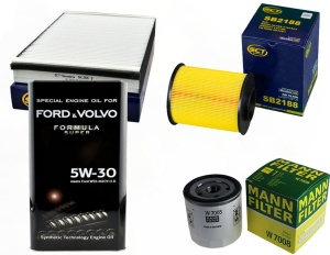 Zestaw filtrów Ford Turneo Connect 1.0EcoBost +olej  