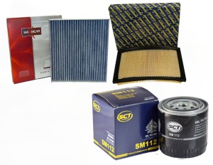 Zestaw filtrów Chrysler 300 Lx 2.7 3.5 5.7 6.1