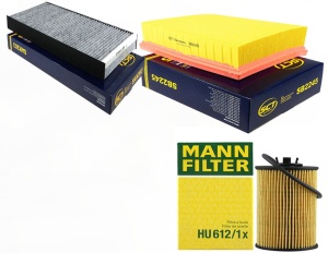 Zestaw filtrów MERCEDES-BENZ B W245 150.160.170.180.200