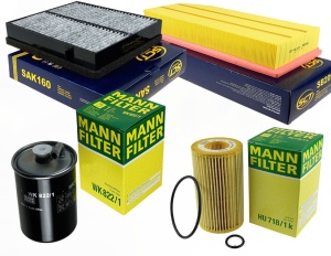 Zestaw filtrów MERCEDES  ML W163 270 CDi od 2000.03