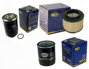 ZESTAW FILTRÓW FORD RANGER 2.5TDI