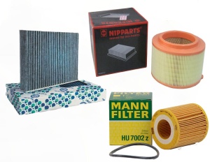 ZESTAW FILTRÓW FORD RANGER (TKE) 2.2tdci od 2011 