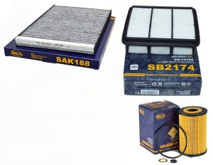 Zestaw filtrów  HYUNDAI I30(FD)  1.6CRDI od2008-2011