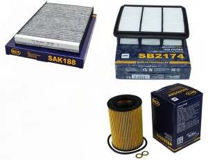 Zestaw filtrów  HYUNDAI I30(FD)  2.0 CRDI do2011.03