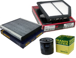 Zestaw filtrów Honda CIVIC IX SEDAN (FB)1.8 