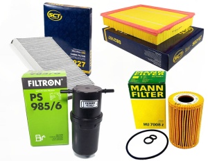Zestaw filtrów VW CRAFTER  2.0TDI 35-35 35-50