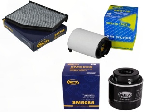 Zestaw filtrów VW CADDY III 1.2TSI